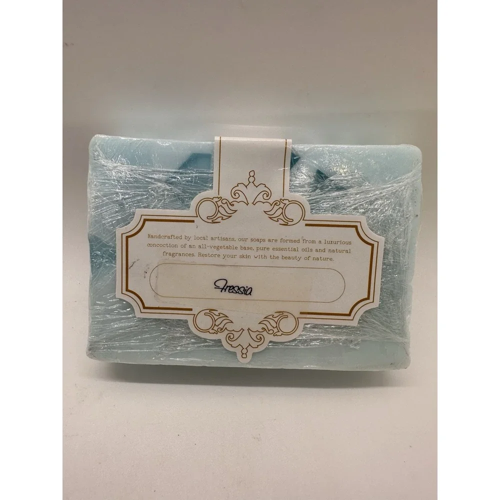 Soap Stories Amsterdam Artisan Soap Bars Freesia‎ & Water Lily Set of 2